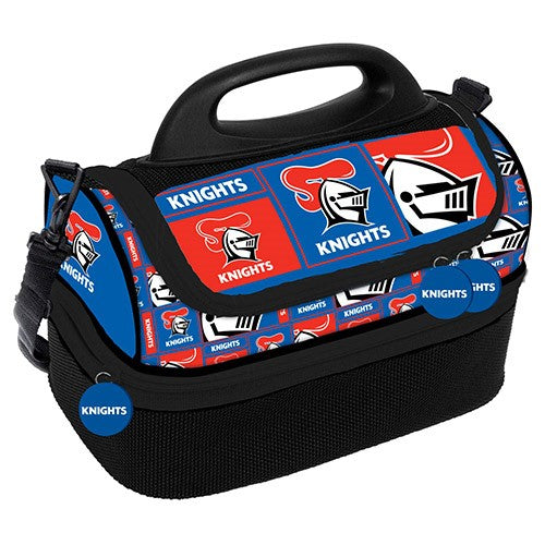 NRL Newcastle Knights Print Dome Cooler Bag - Insulated Lunch Box - Work, School