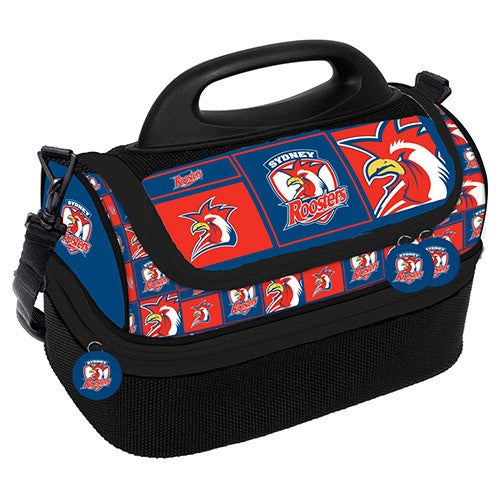 NRL Sydney Roosters Print Dome Cooler Bag - Insulated Lunch Box - Work, School