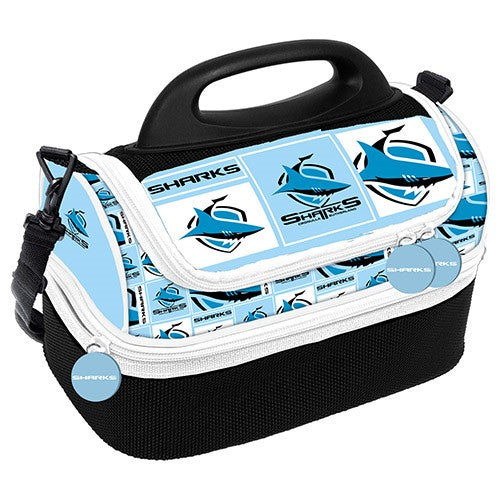 NRL Cronulla Sharks Print Dome Cooler Bag - Insulated Lunch Box - Work, School