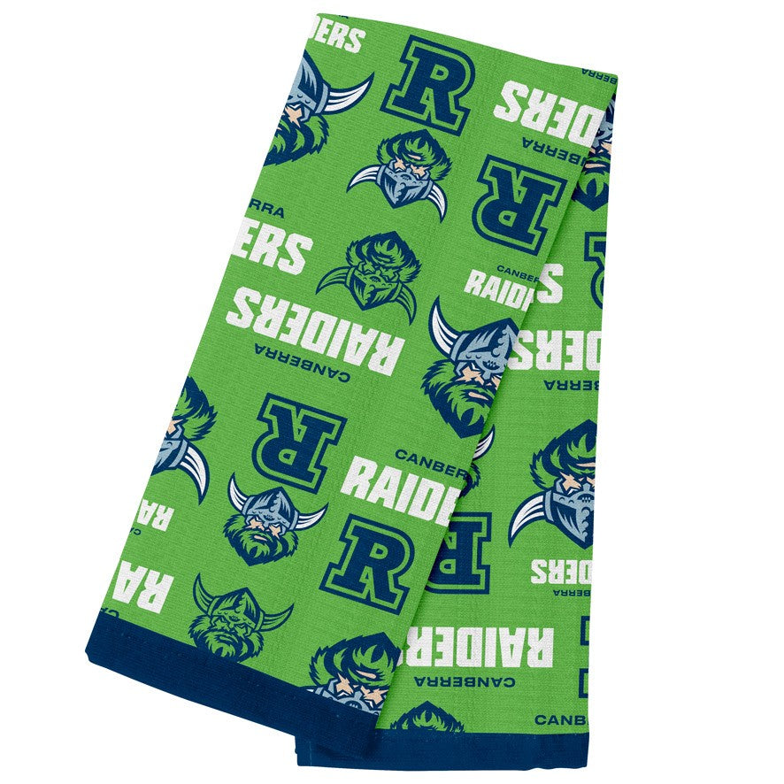 NRL Canberra Raiders Tea Towel - 40cm x 60cm