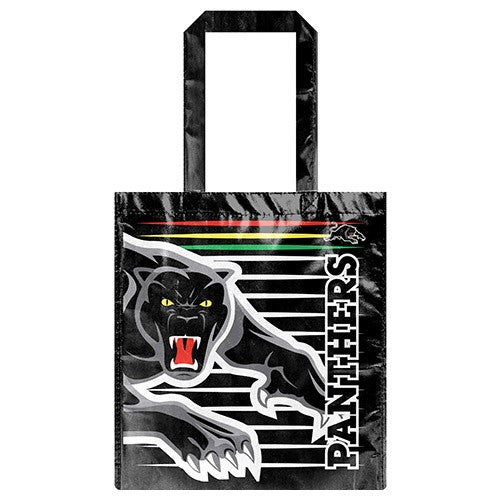 NRL Penrith Panthers Laminated Bag Shopping Gift - Reusable High Quality