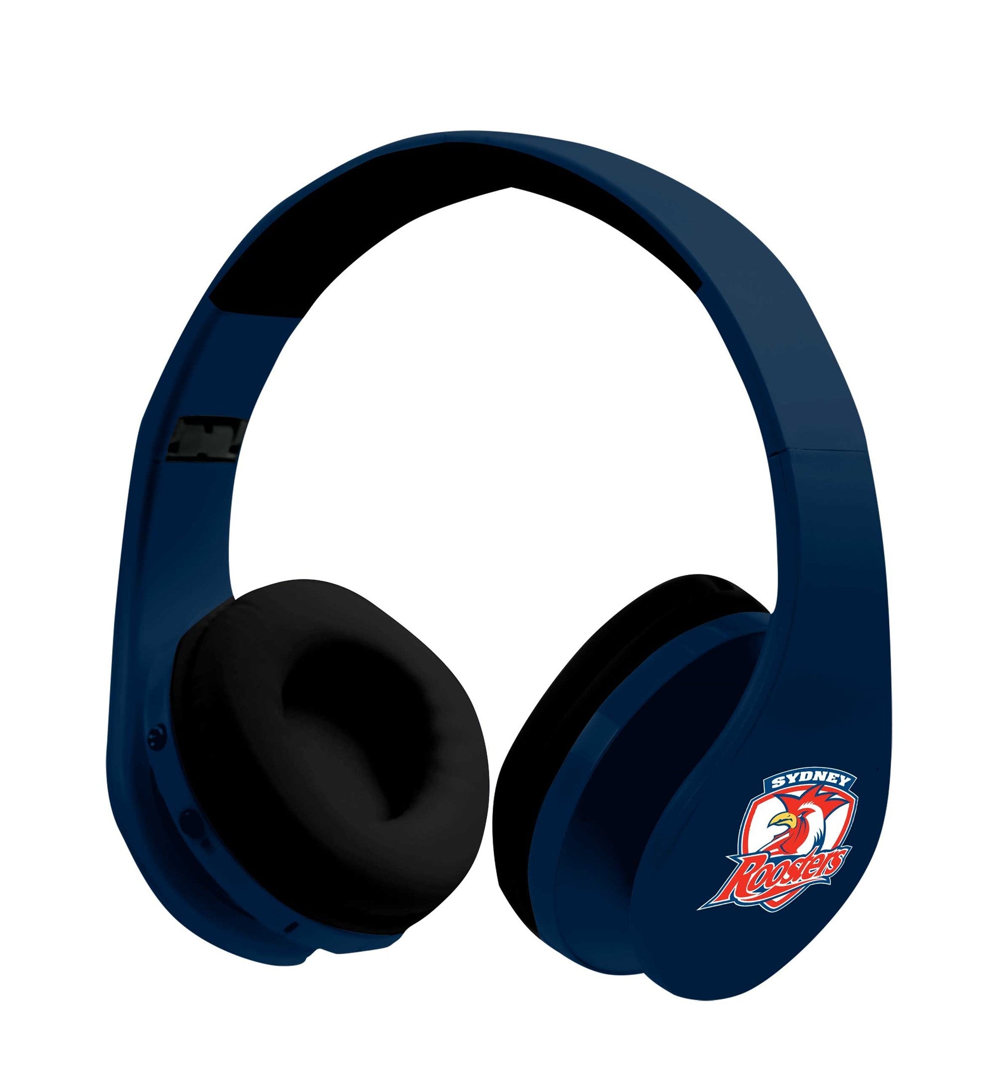 NRL Sydney Roosters Wireless Bluetooth Foldable Headphones (Stereo) - Gift Idea