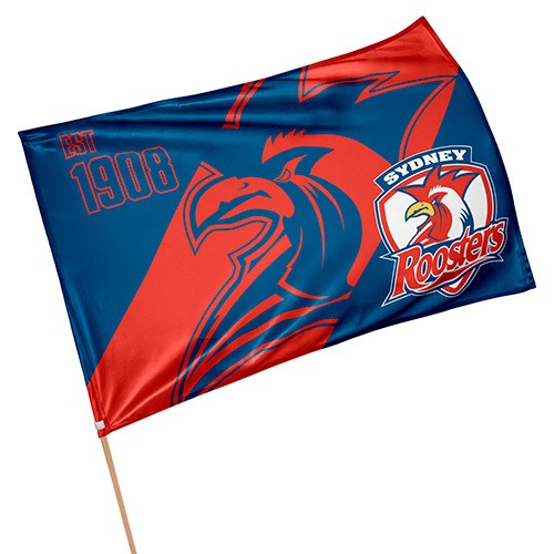 NRL Sydney Roosters - Game Day Flag - 90cm x 60cm