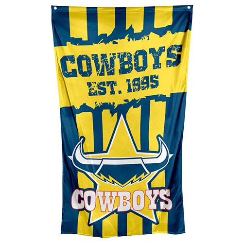 NRL North Queensland Cowboys Cape/Wall Flag - 90cm x 150cm