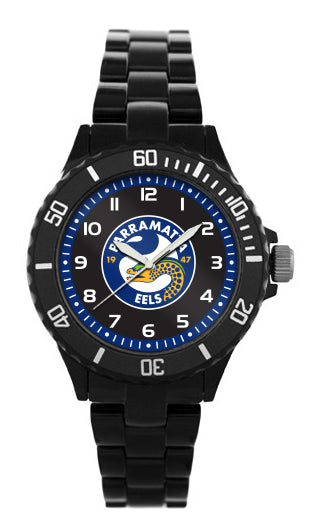 NRL Parramatta Eels Kids Watch - Star Series - Complete with Gift Box