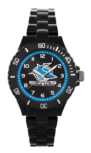 NRL Cronulla Sharks Kids Watch - Star Series - Complete with Gift Box