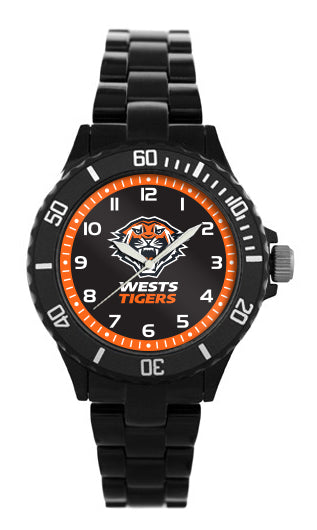 NRL Wests Tigers Kids Watch - Star Series - Complete with Gift Box