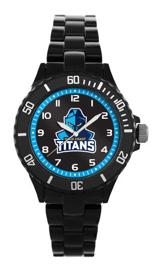 NRL Gold Coast Titans Kids Watch Star Series - 2022 Logo -Complete with Gift Box