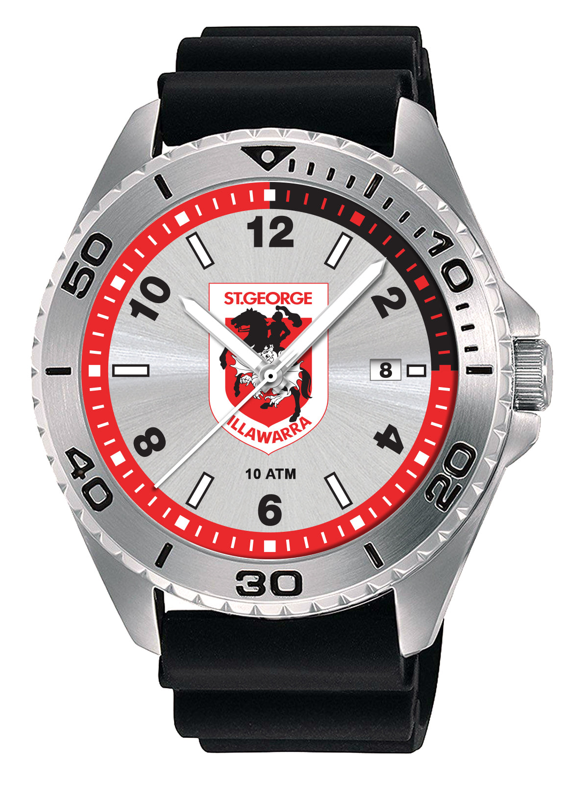 Official NRL St George Dragons Watch - Try Series - Complete with Gift Box