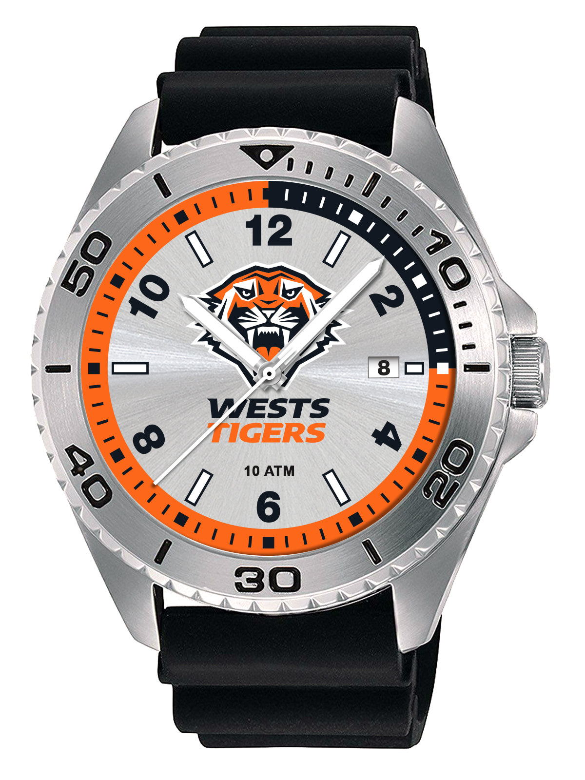 Official NRL Wests Tigers Watch - Try Series - Complete with Gift Box-2022 Logo