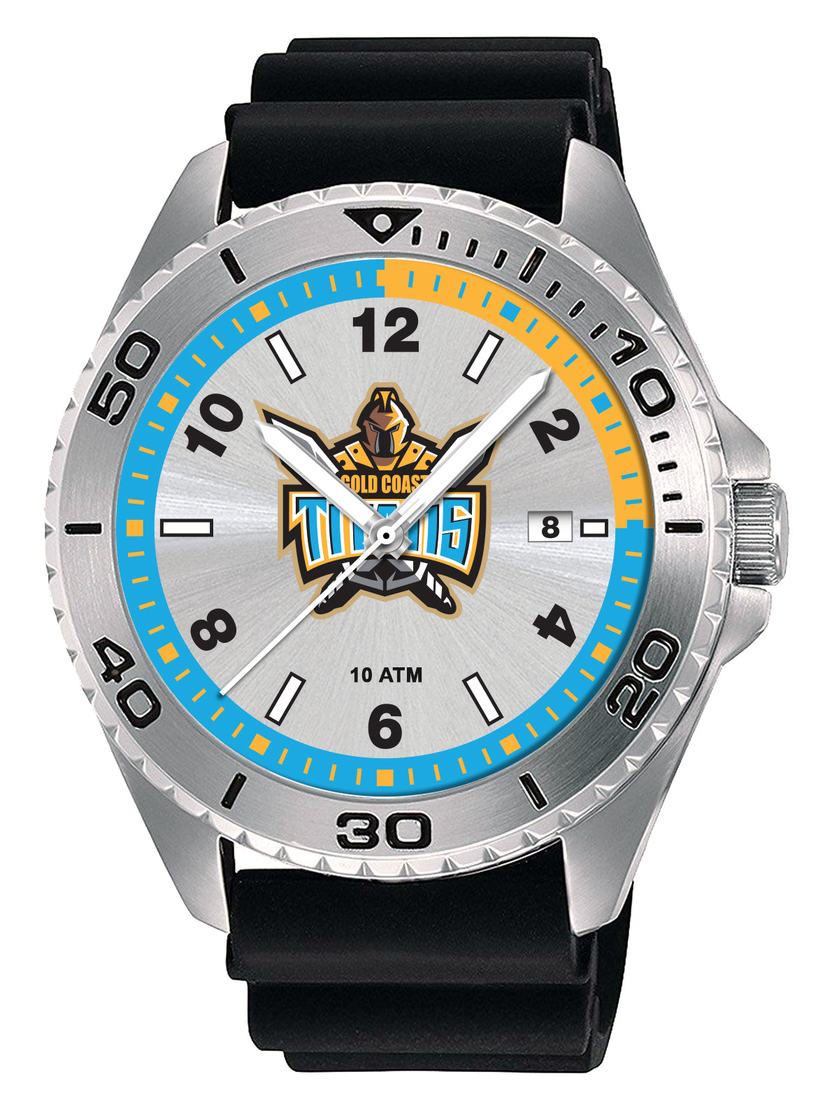 Official NRL Gold Coast Titans Watch - Try Series - Complete with Gift Box