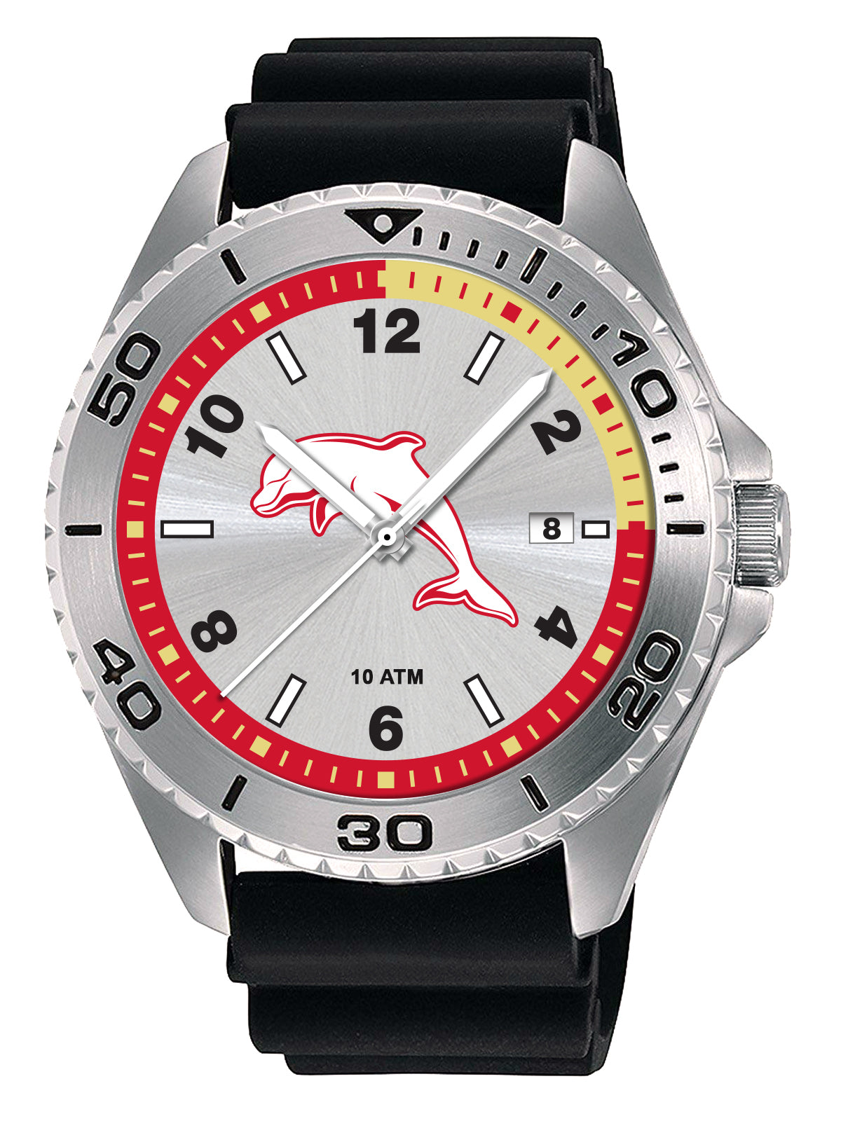 Official NRL Redcliffe Dolphins Watch - Try Series - Complete with Gift Box